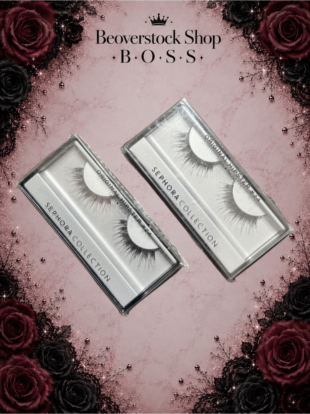 NEW Sephora Collection False Eyelashes – Original Hipster #24 (Set of 2)